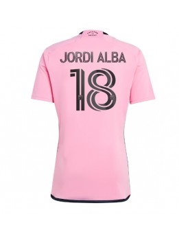 Inter Miami Jordi Alba #18 Domaci Dres 2024-25 Kratak Rukavima